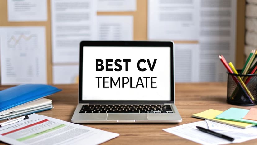 How to Find the Best Template CV for Your Next Job Application - Blog post image
