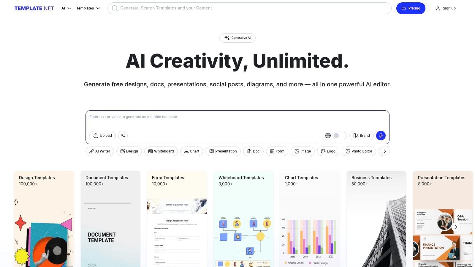 Hloom website showing free, ATS-friendly CV templates in clean layouts