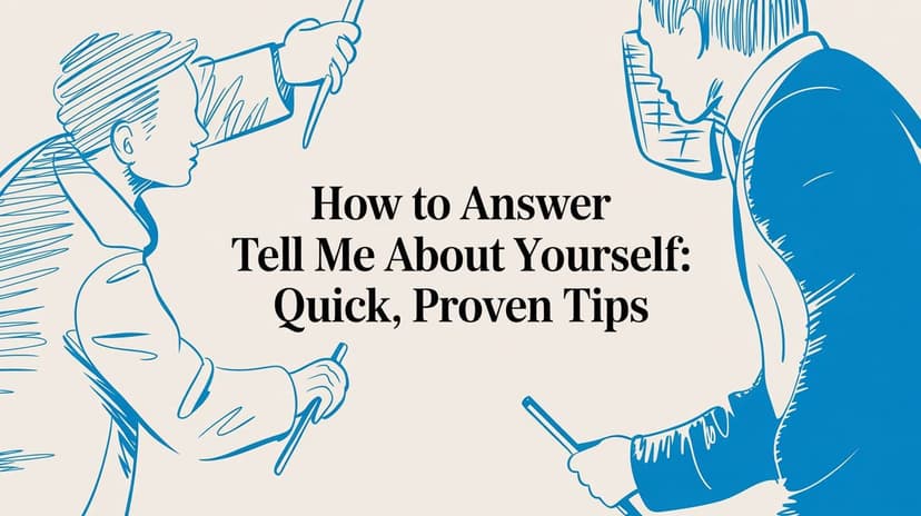 How to Answer Tell me About Yourself: A Quick Guide - Blog post image