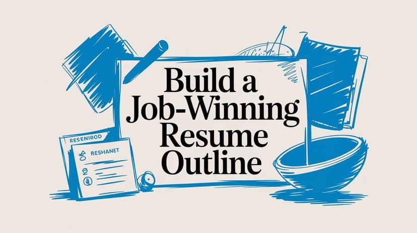 The Perfect Resume Outline to Land Your Next Job - Blog post image