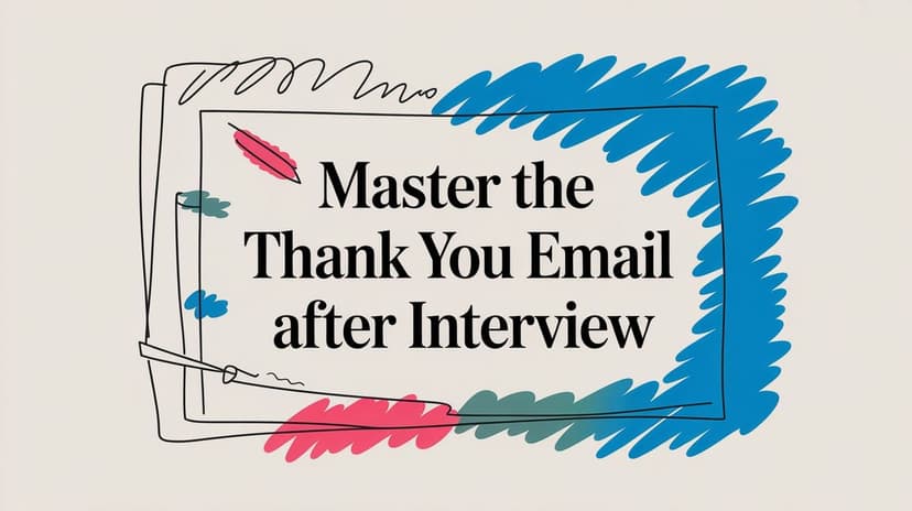 How to Write the Perfect Thank You Email After Interview - Blog post image