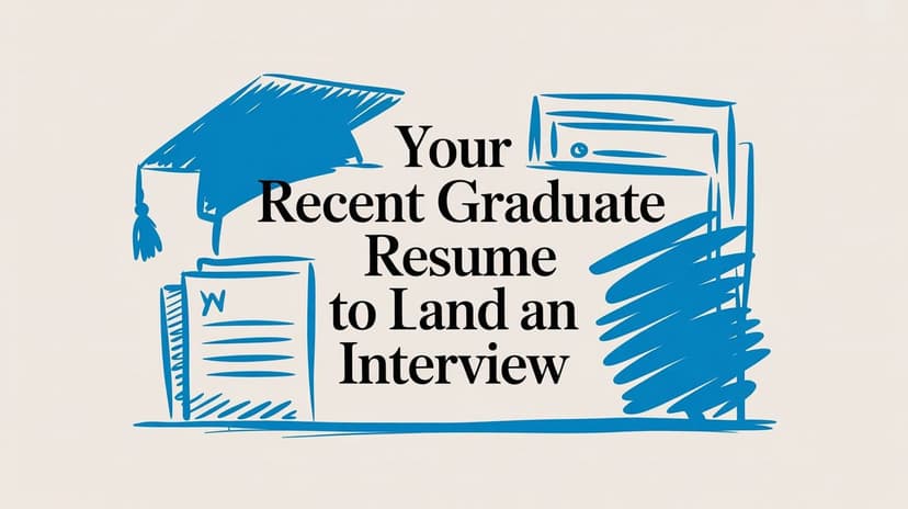 How to Write a Recent Graduate Resume That Lands Interviews - Blog post image