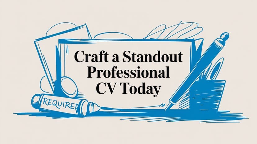 How to Write a Professional CV That Gets Results - Blog post image