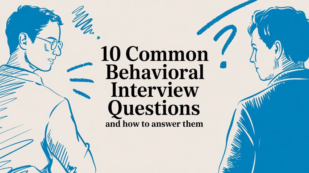 10 Common Behavioral Interview Questions and How to Answer Them