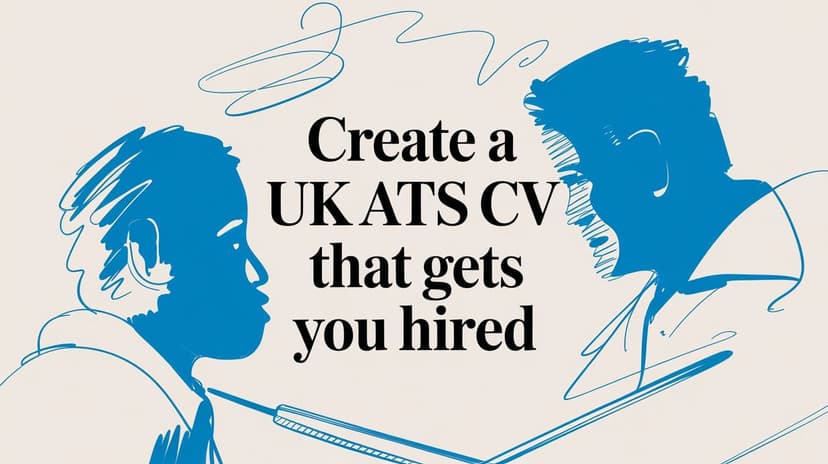 How to Create a UK ATS CV That Gets You Hired - Blog post image