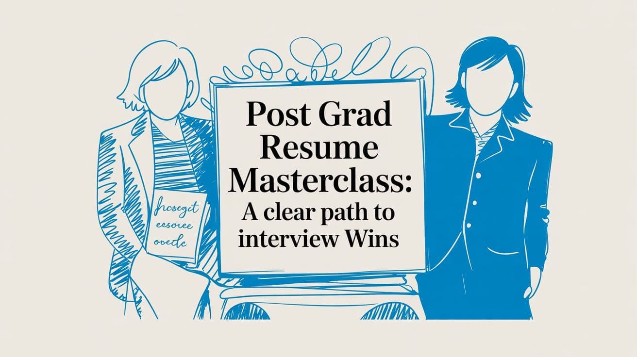 How to Write a Post Grad Resume That Lands Interviews