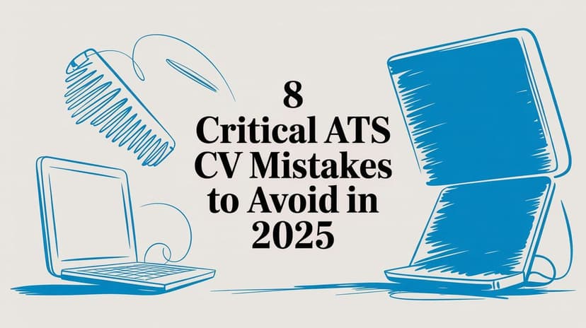 8 Critical ATS CV Mistakes to Avoid in 2025 - Blog post image