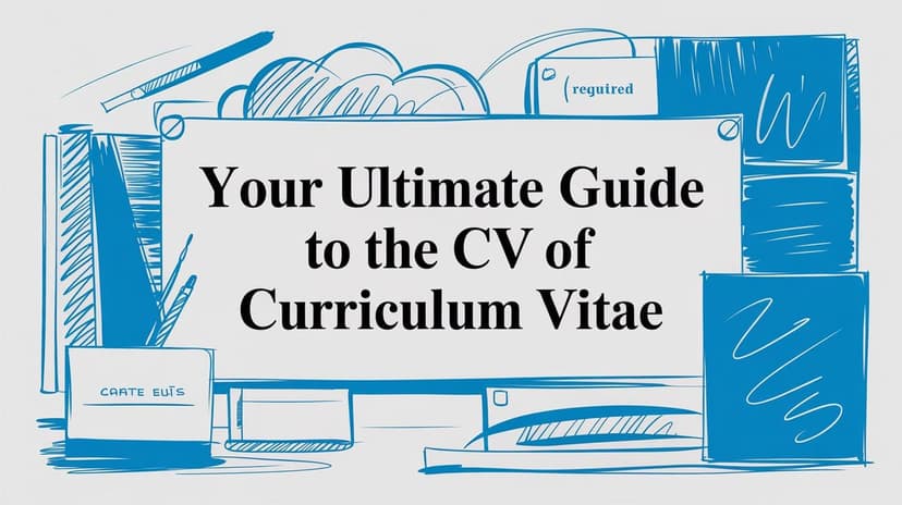 Your Ultimate Guide to the CV of Curriculum Vitae - Blog post image