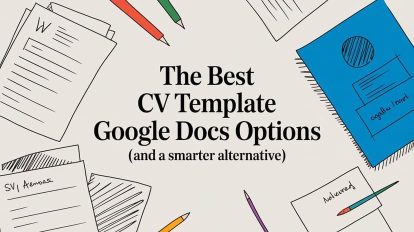 Free Google Docs CV Template: Copy, Edit and Download - Blog post image