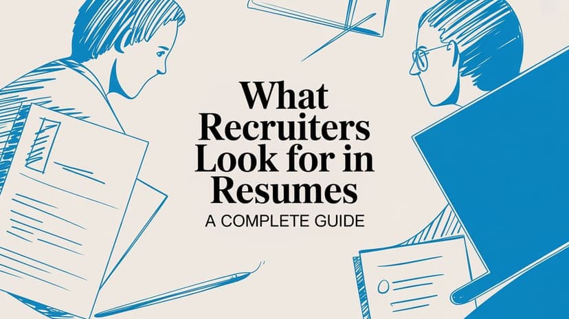 What Recruiters Look for in Resumes: A Complete Guide - Blog post image