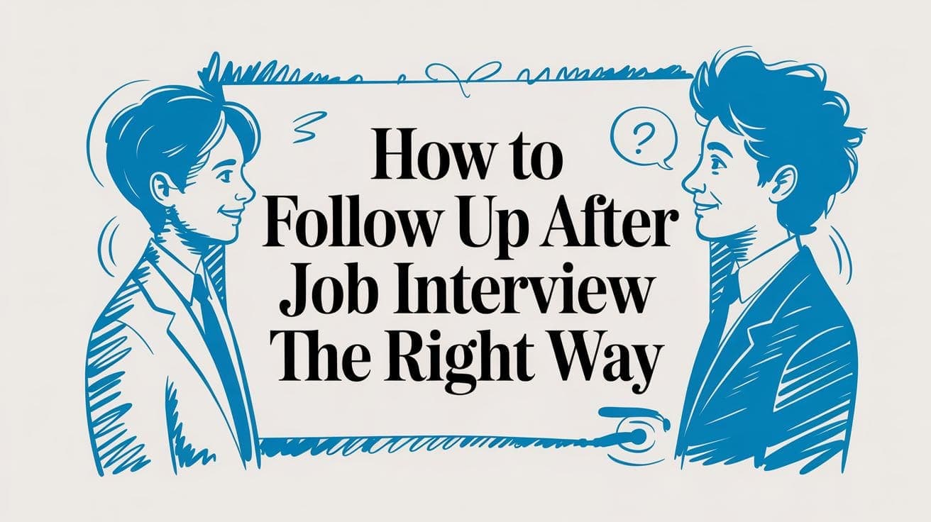 How to Follow Up After a Job Interview (UK Guide)