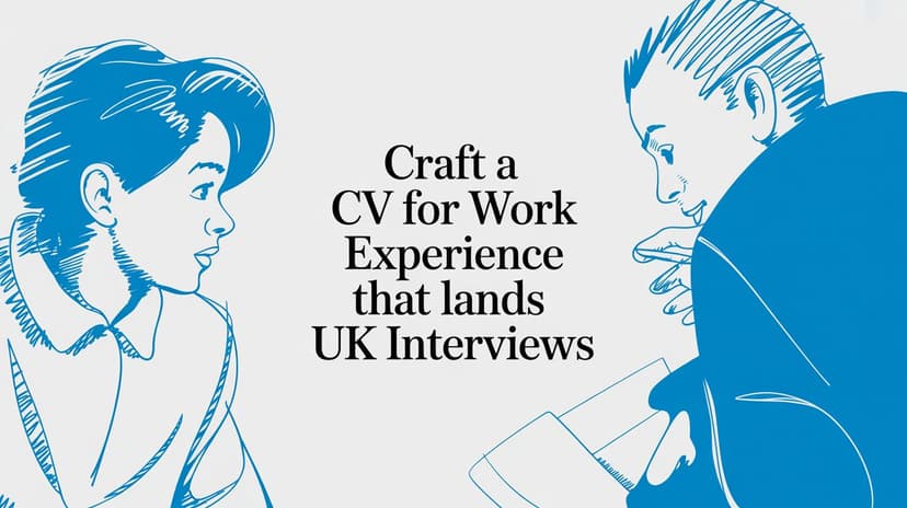 CV for Work Experience: Student Example and Template - Blog post image