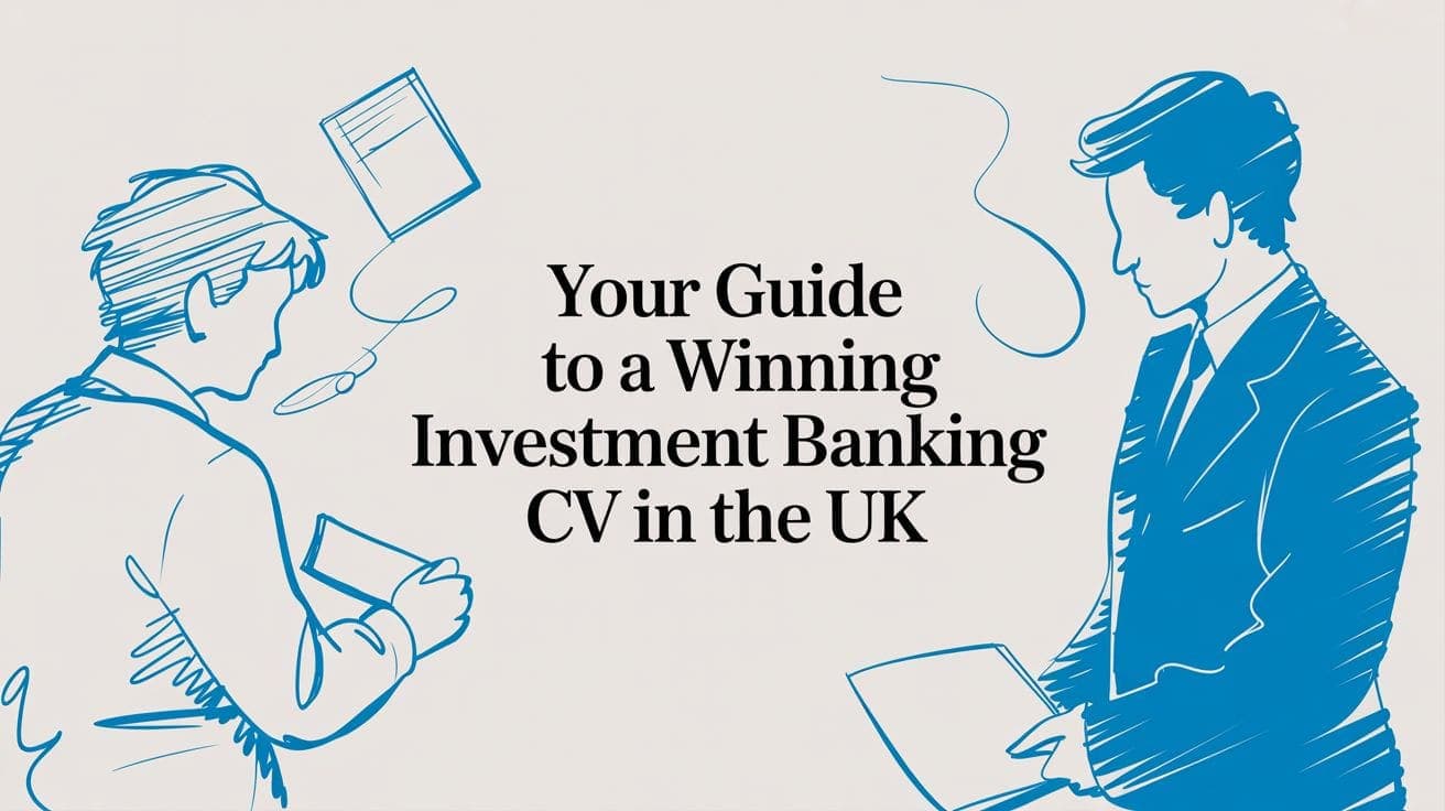 How to Write an Investment Banking CV for the UK in 2026