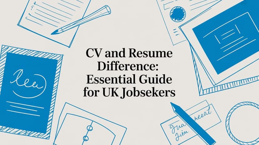 CV and Resume Difference: The Essential Guide for UK Jobseekers in 2026 - Blog post image