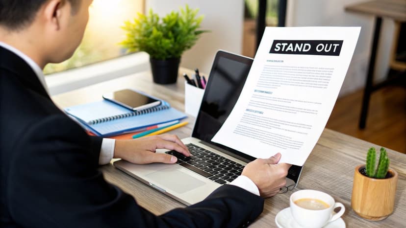 Your Guide to Using a Modern CV Maker - Blog post image
