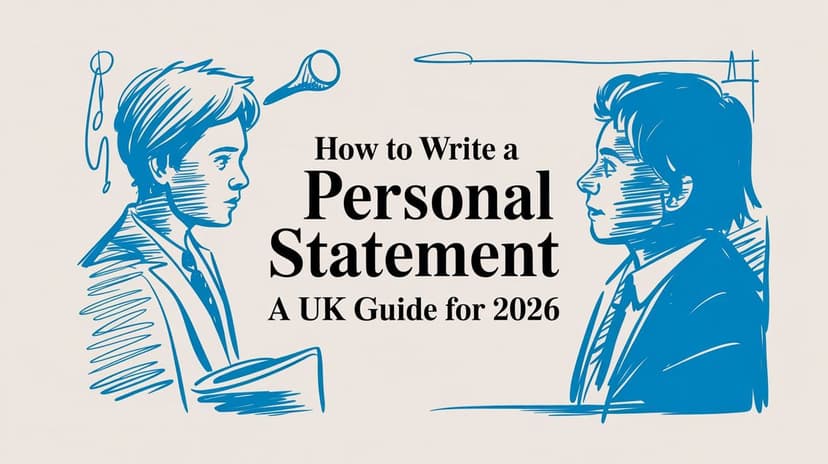 How to Write a Personal Statement: A UK Guide for 2026 - Blog post image