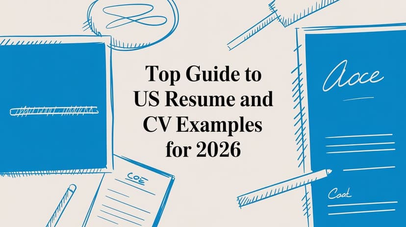 Top Guide to US Resume and CV Examples for 2026 - Blog post image