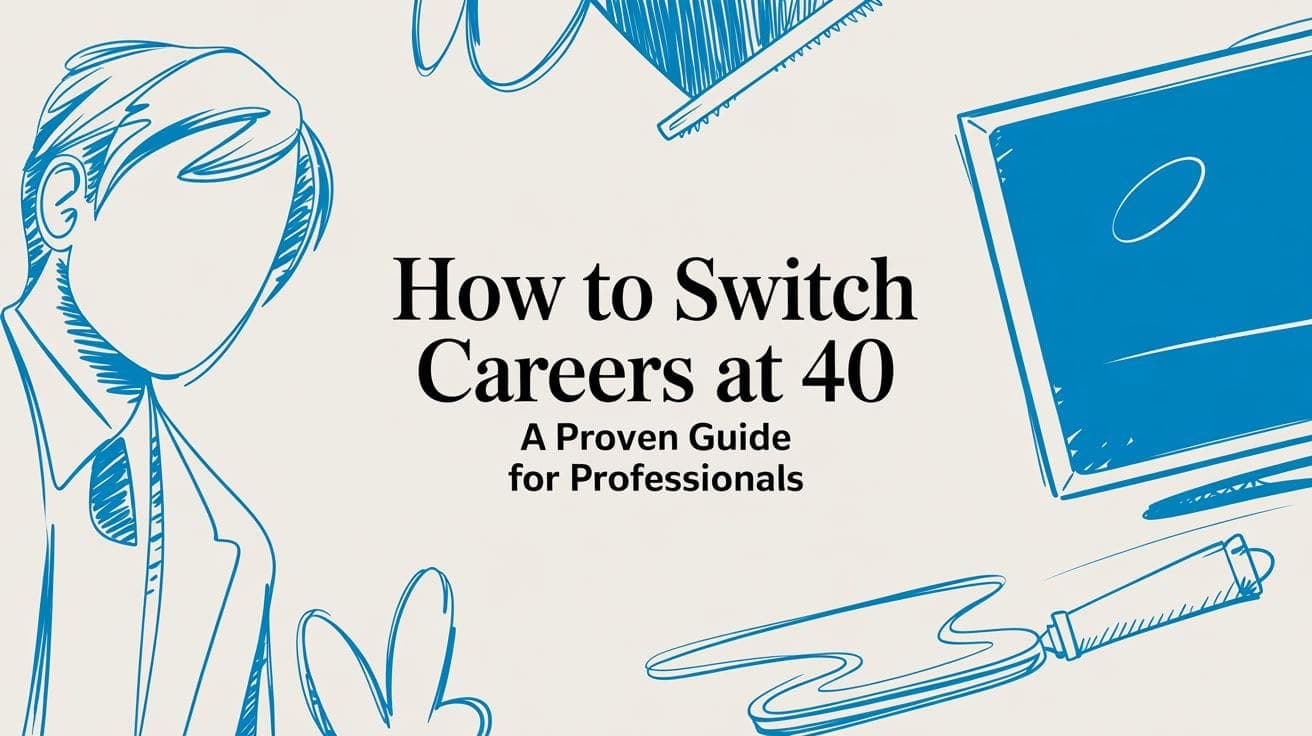 How to Switch Careers at 40 in the US: A Proven Guide
