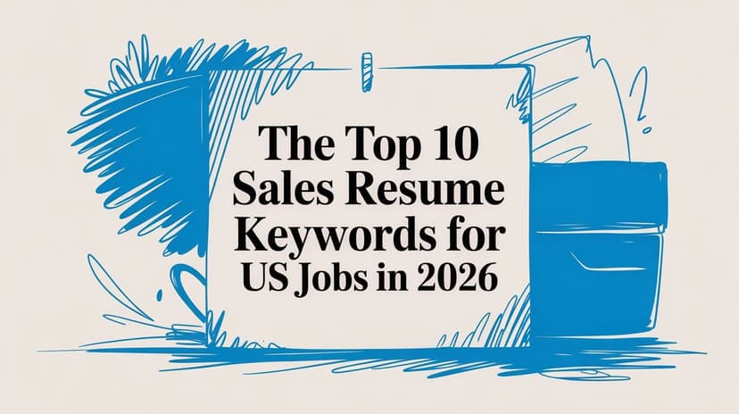 Sales Resume Keywords for 2026: The Complete List - Blog post image