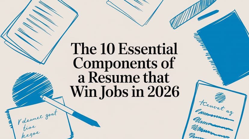 The 10 Essential Components of a Resume That Win Jobs in 2026 - Blog post image