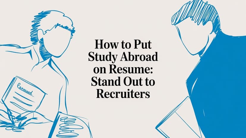 How to Put Study Abroad on Resume: A US Guide for 2026 - Blog post image