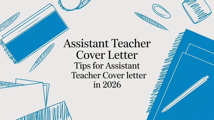 UK Assistant Teacher Cover Letter: A Guide for 2026 - Blog post image