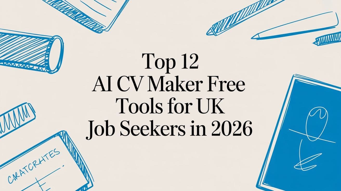 Top 12 AI CV Maker Free Tools for UK Job Seekers in 2026