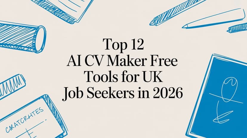 Top 12 AI CV Maker Free Tools for UK Job Seekers in 2026 - Blog post image