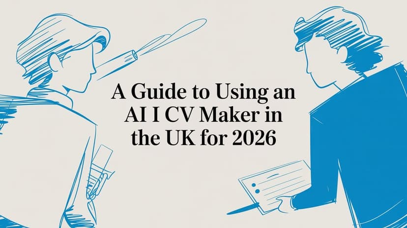 The Ultimate Guide to Using an AI CV Maker in the UK for 2026 - Blog post image