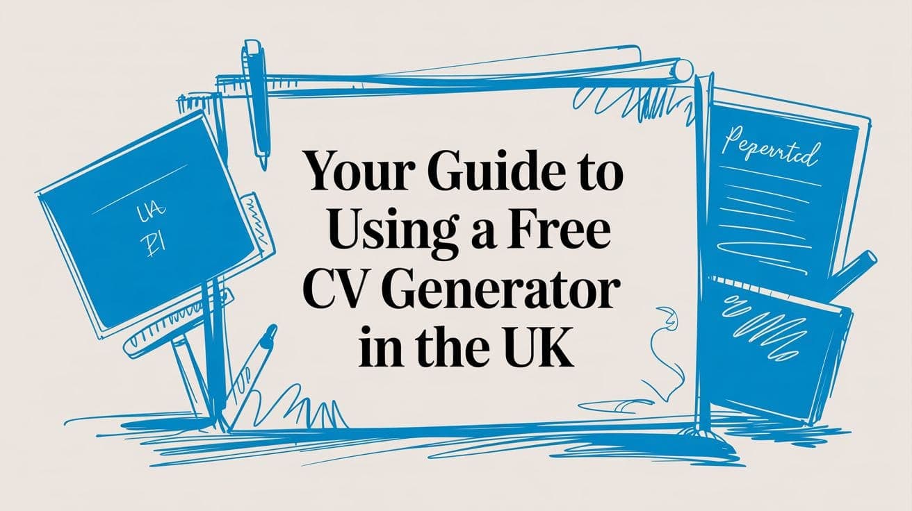 The Best Free CV Generator for the UK 2026 Job Market