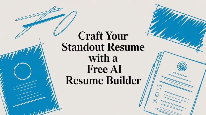 Your Guide to the Best Free AI Resume Builder for the US Job Market - Blog post image