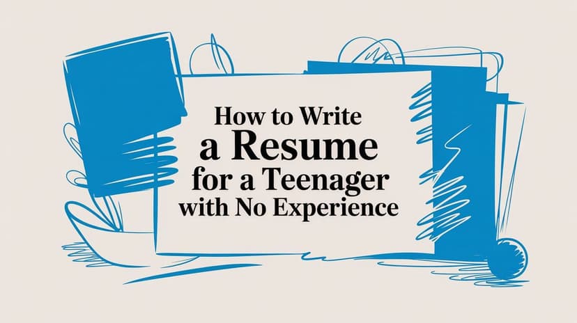 How to Write a Resume for a Teenager: A US Guide for 2026 - Blog post image