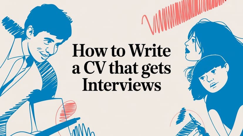 How to Write a CV That Gets Interviews - Blog post image