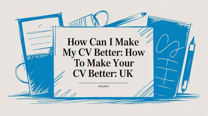 How Can I Make My CV Better? A Practical UK Guide - Blog post image