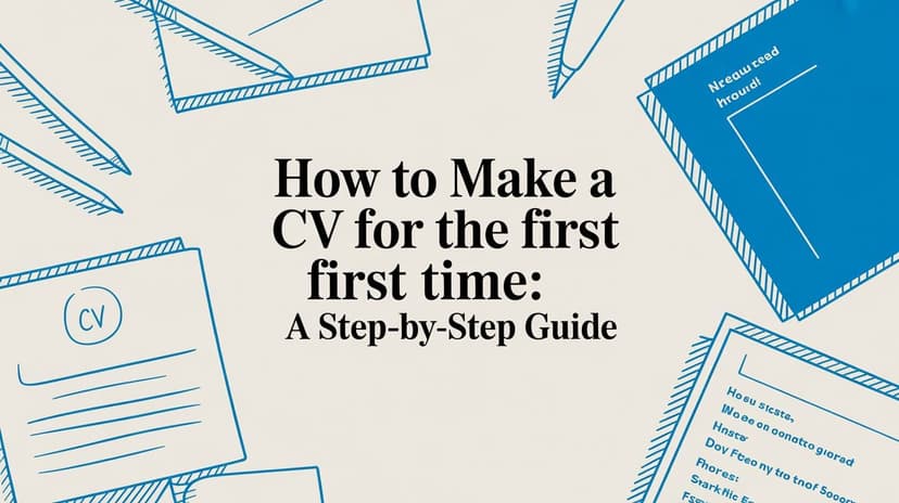 How to Make a CV for the First Time: A Step-by-Step Guide - Blog post image