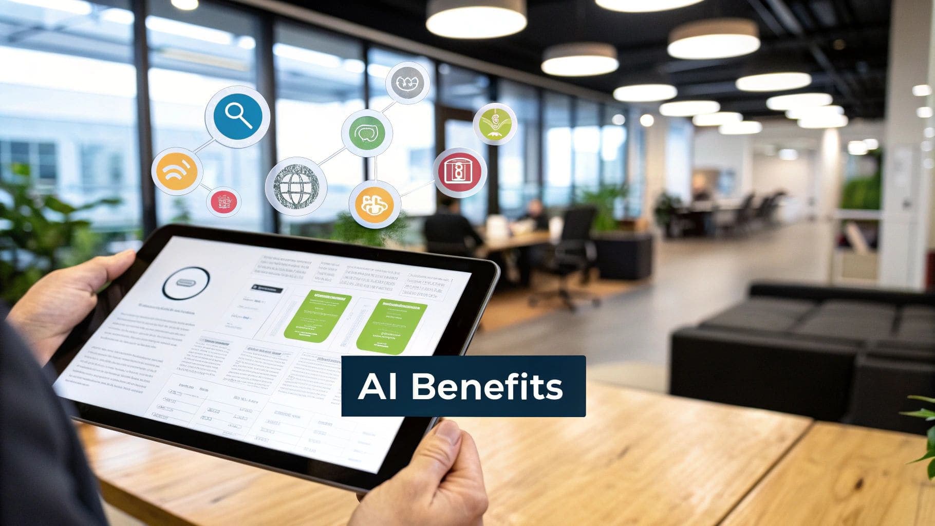 AI-powered resume builder interface showing real-time optimization suggestions and keyword analysis for job applications