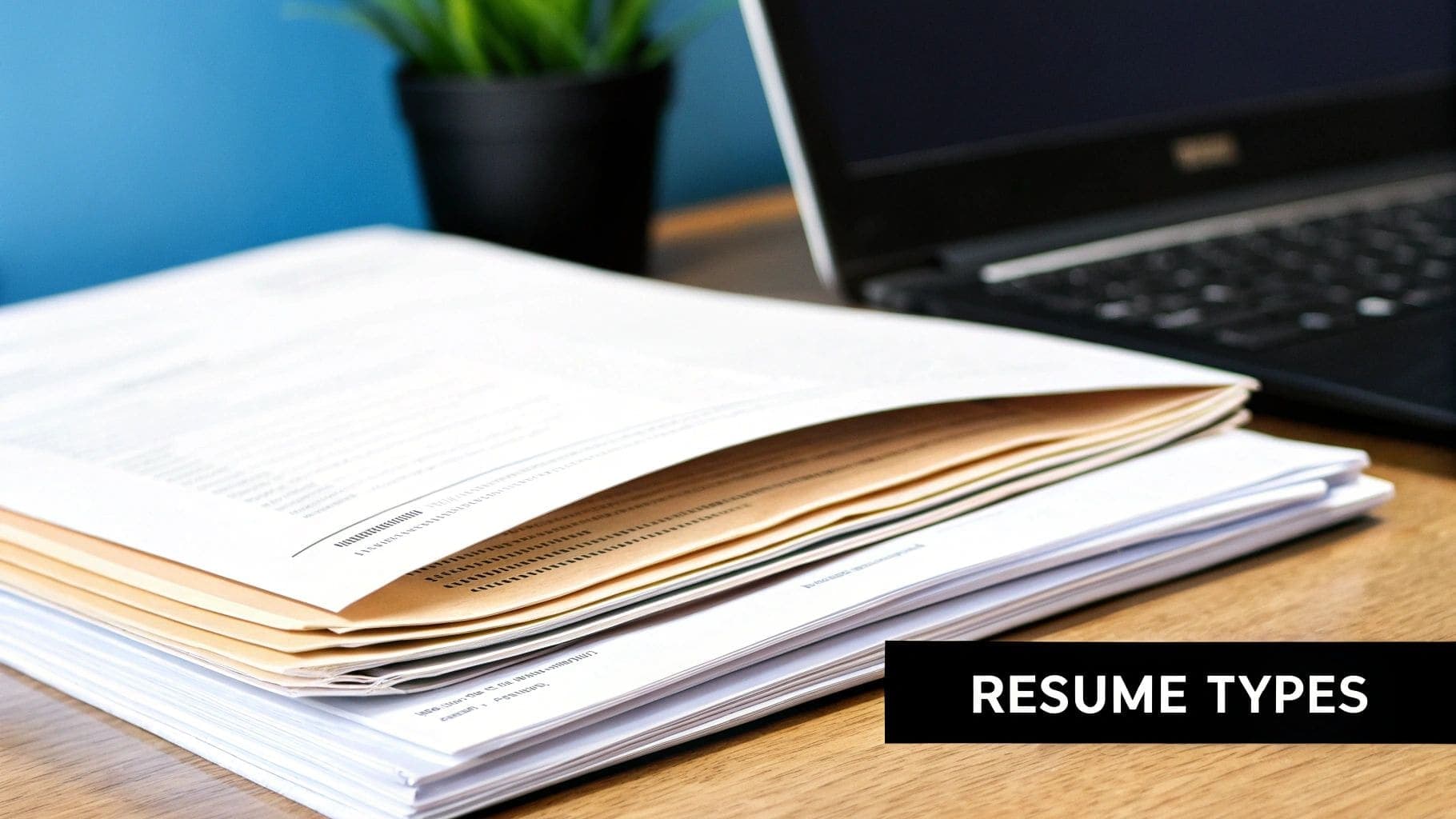 Chronological resume format showing reverse-chronological work history with clear progression and achievements