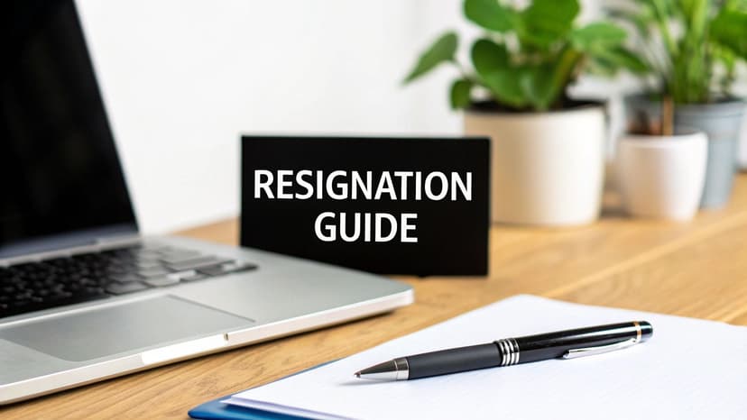 Short Resignation Letter: Wording and Examples - Blog post image