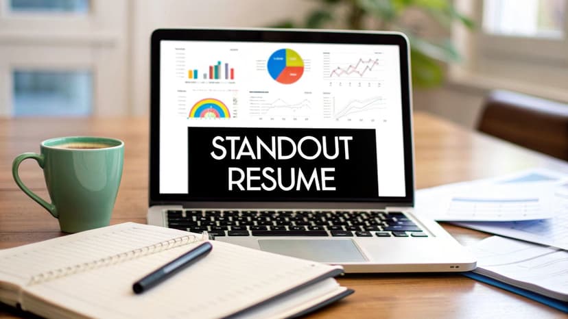 How to Build a Standout Resume for a Data Analyst - Blog post image