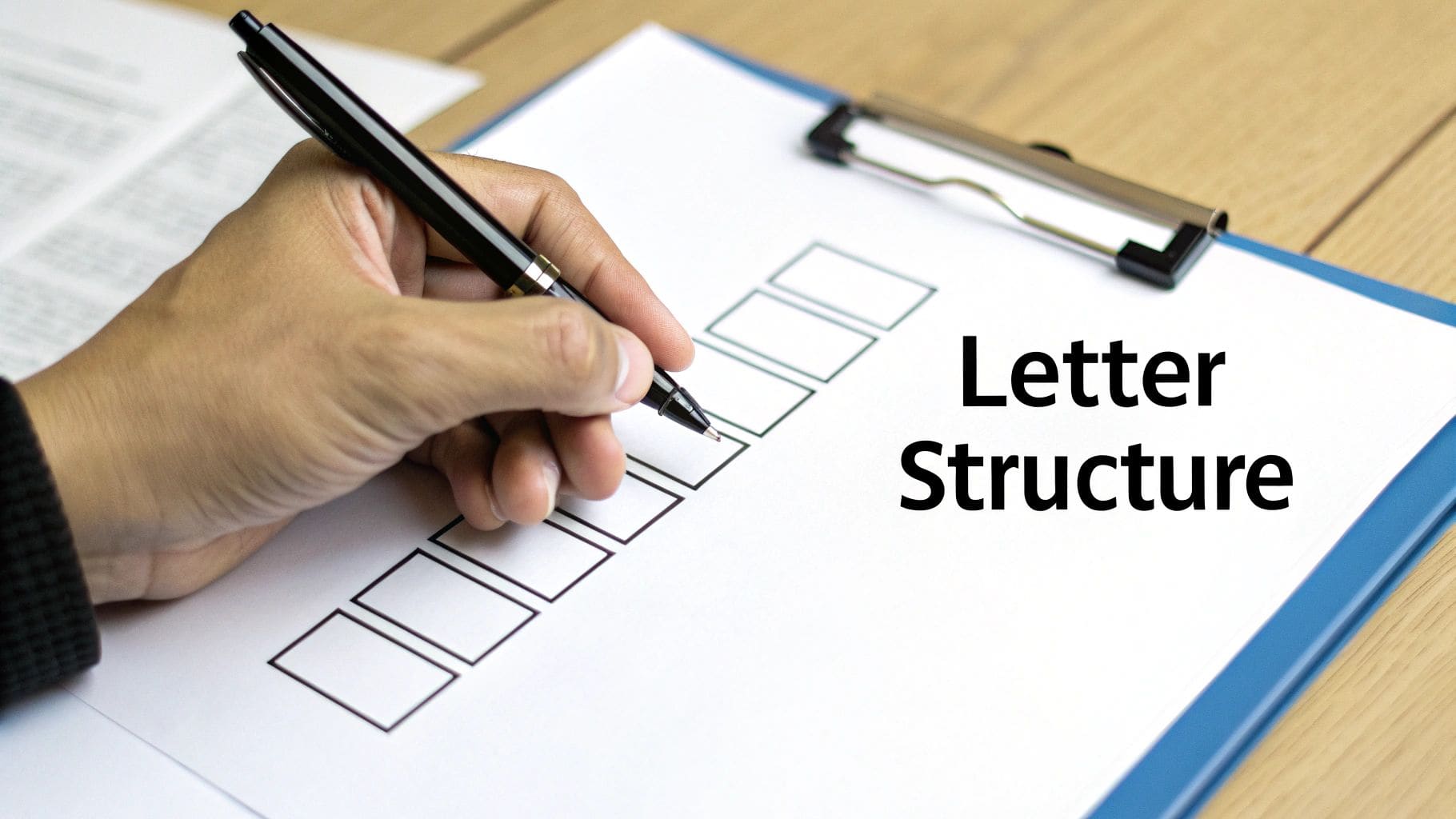 A professional reviewing a well-structured resignation letter on their laptop