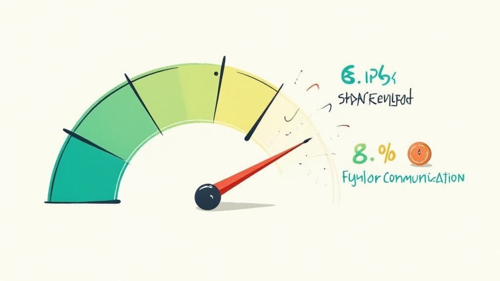 An ATS resume checker report showing match scores and keyword gaps being analyzed
