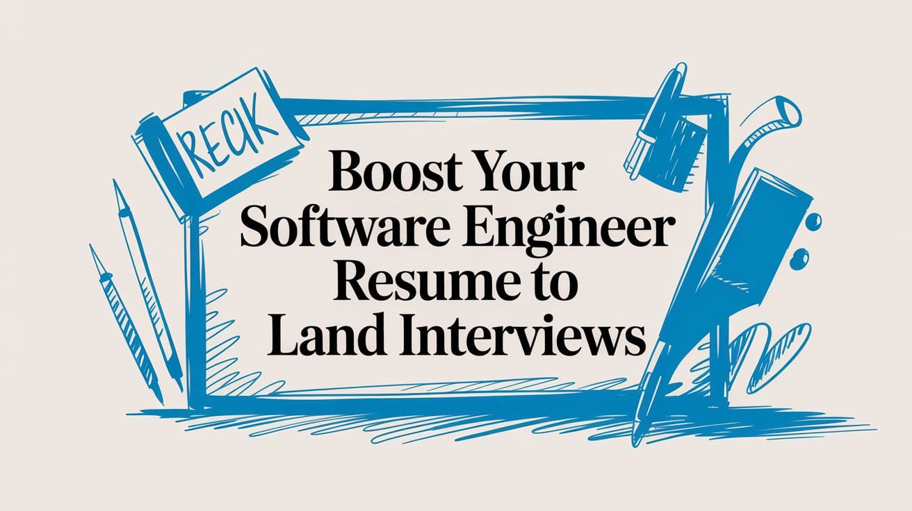 How to Write a Software Engineer Resume That Lands Interviews