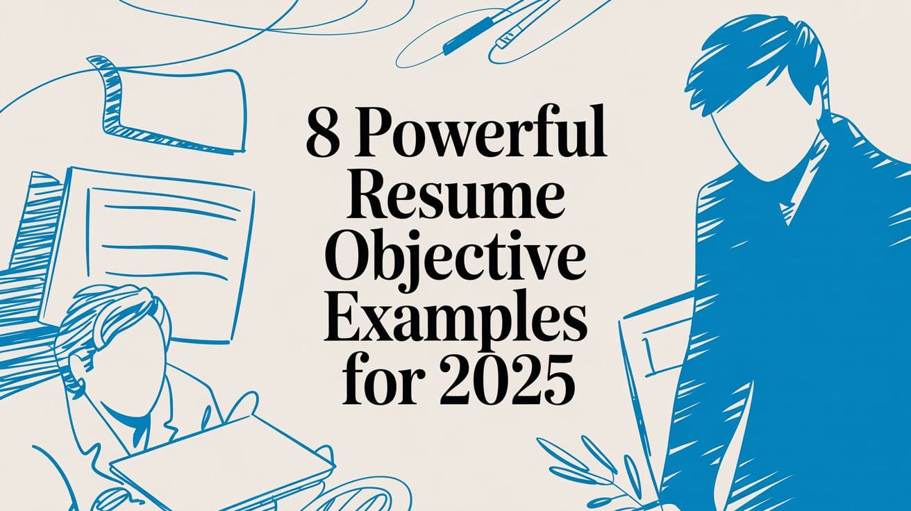 8 Powerful Resume Objective Examples for 2025