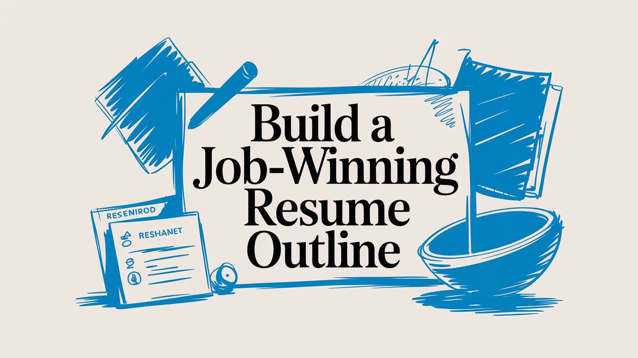 The Perfect Resume Outline to Land Your Next Job