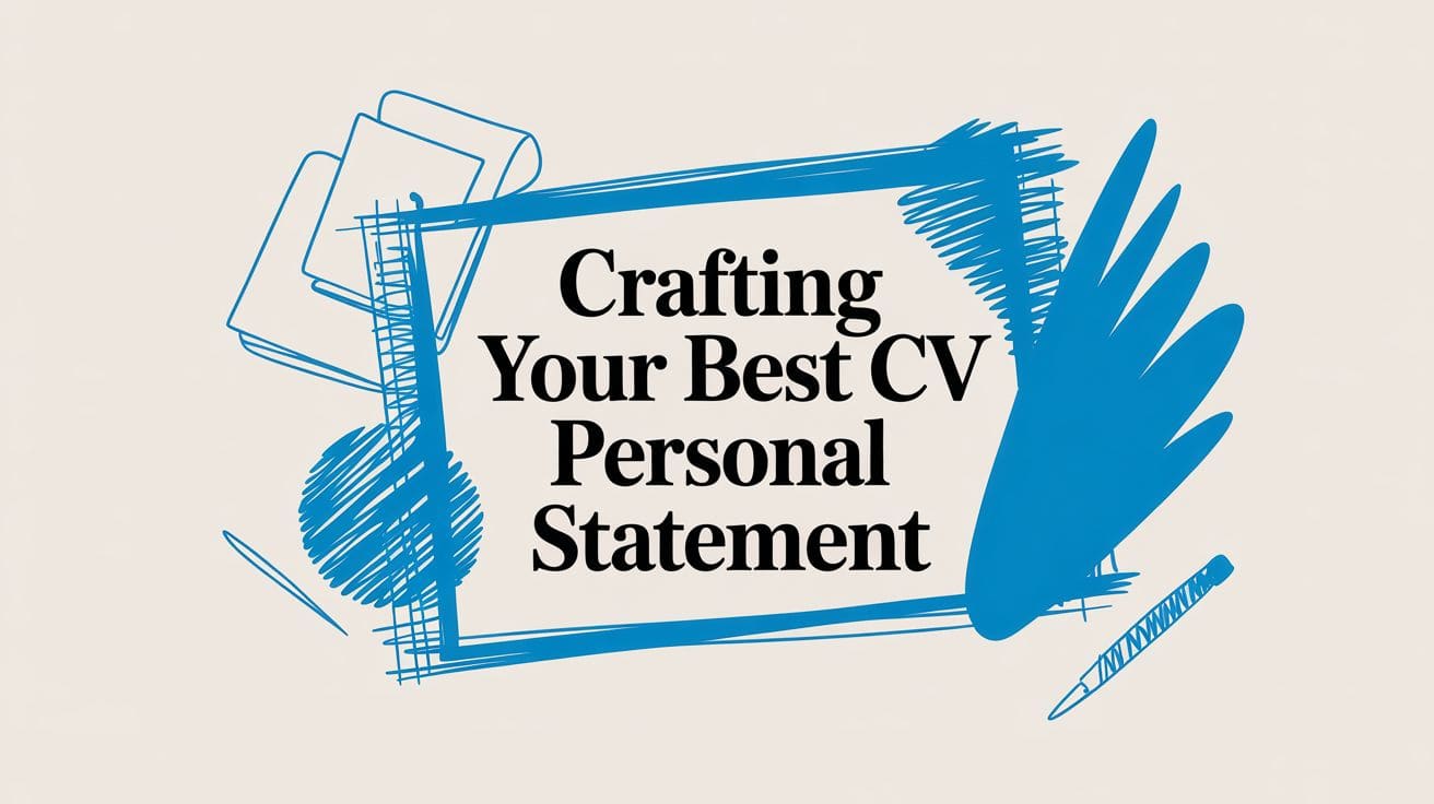 Your Expert Guide to Writing a CV Personal Statement