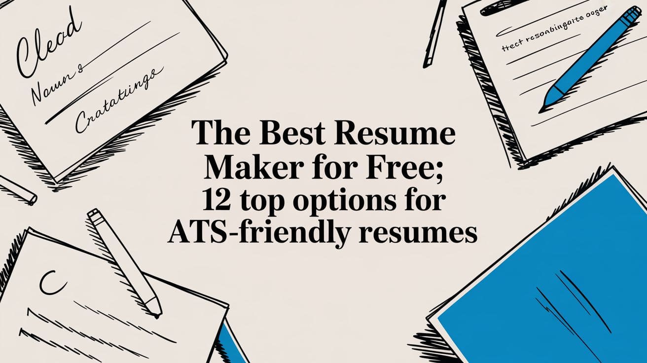 The Best Resume Maker for Free: 12 Top Options for ATS-Friendly Resumes