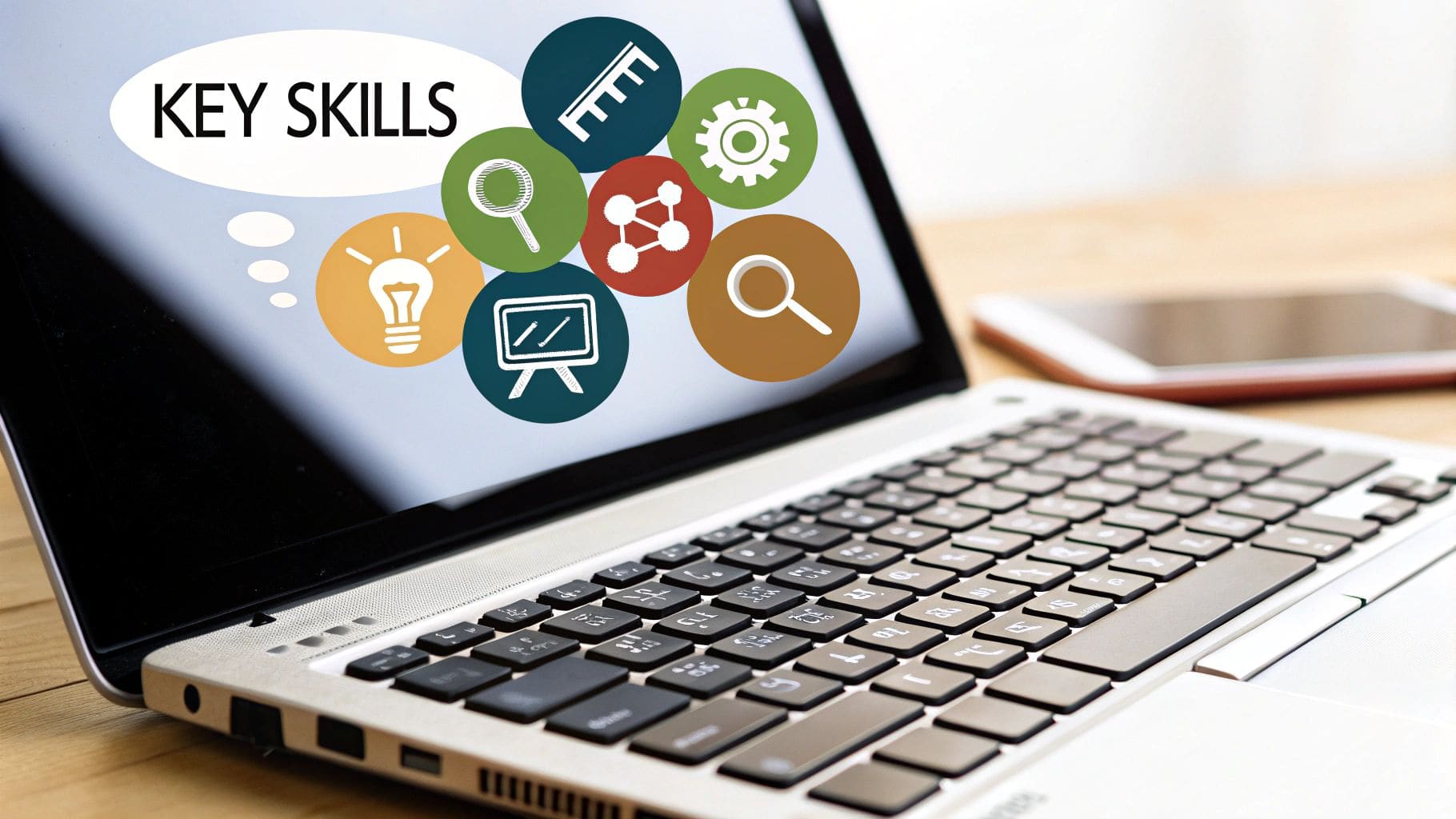 Modern CV sharing interface showing analytics dashboard with view statistics and engagement metrics