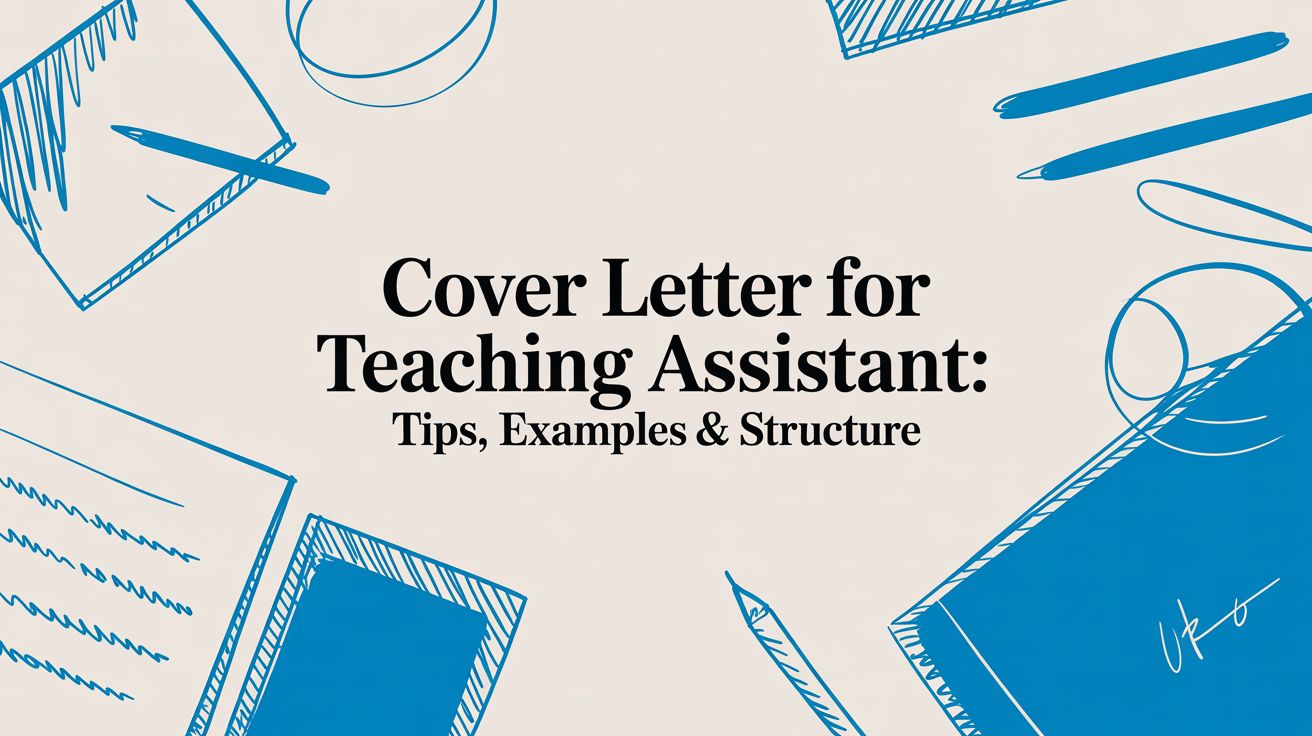UK Cover Letter for Teaching Assistant: 2026 Guide & Examples