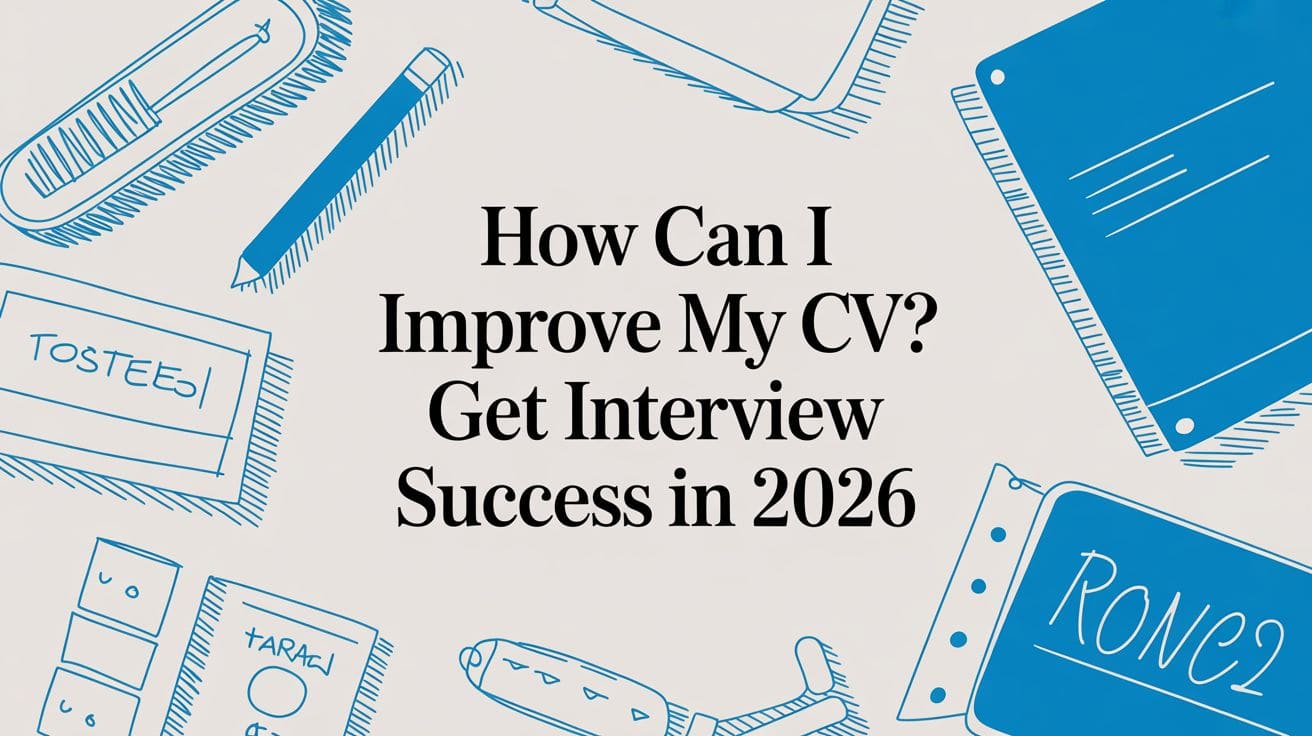 How Can I Improve My CV? Get Interview Success in 2026 | CV Anywhere Blog