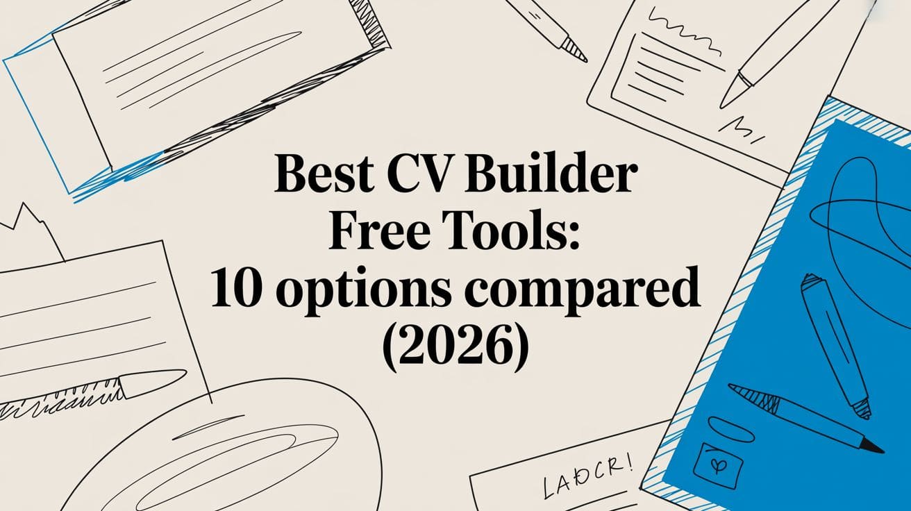 Cv Making Tools Best CV Builder Free Tools: 10 Options Compared (2026) | CV Anywhere Blog